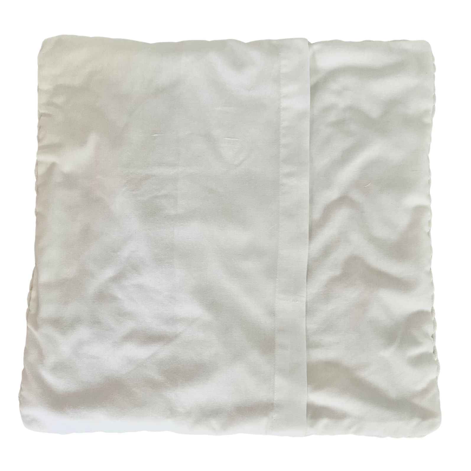 Potah na polštářek s háčkovaným předním dílem